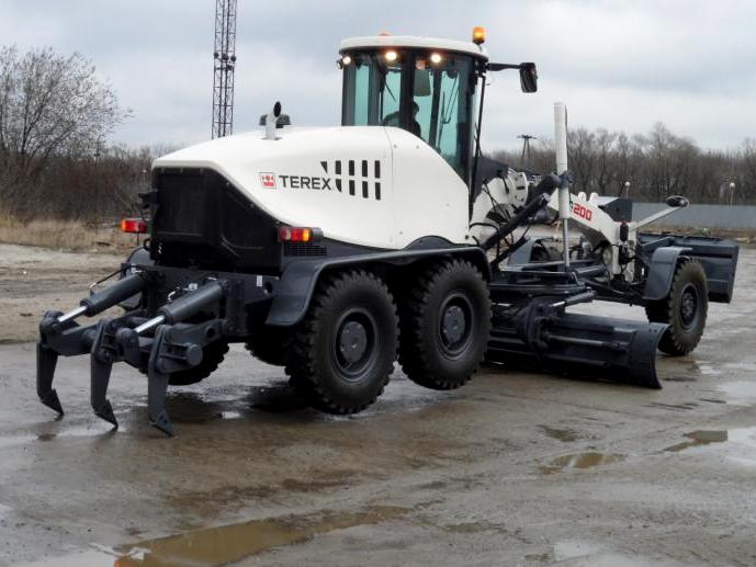 Аренда грейдера Terex TG 200