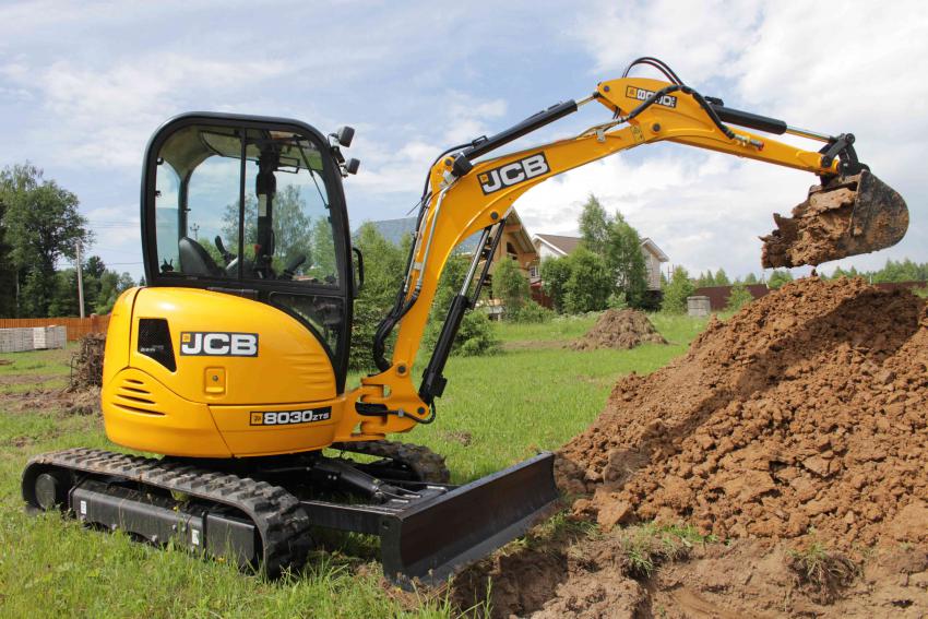 Аренда мини-экскаватора JCB 8030