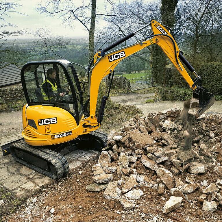 Аренда мини-экскаватора JCB 8035