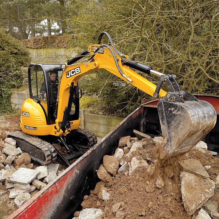 Аренда мини-экскаватора JCB 8035