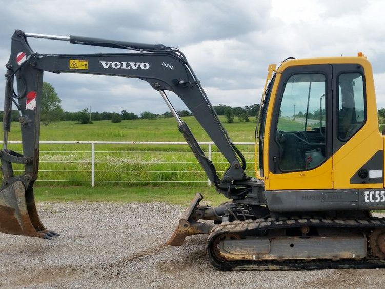 Аренда мини-экскаватора Volvo EC55B