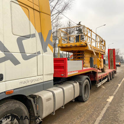 Аренда низкорамного трала Kassbohrer LB3E